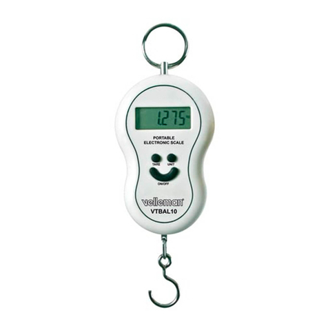 Velleman VTBAL10 User manual