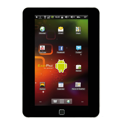 Easypix EasyPad 700 user guide