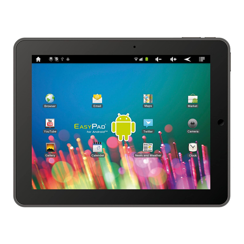 Easypix EasyPad 740 user manual