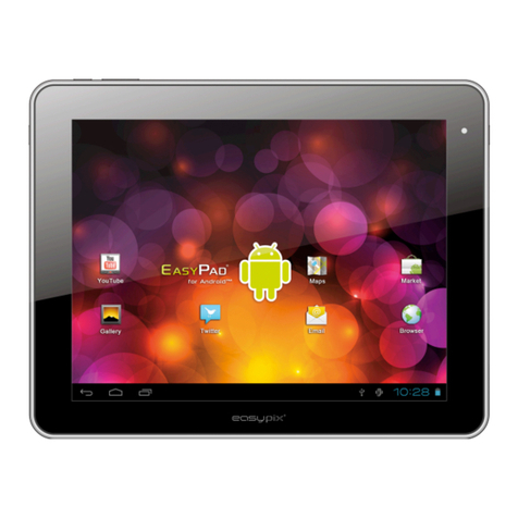 Easypix EasyPad 971 User manual