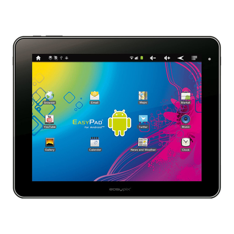 Easypix EasyPad 1370 User manual