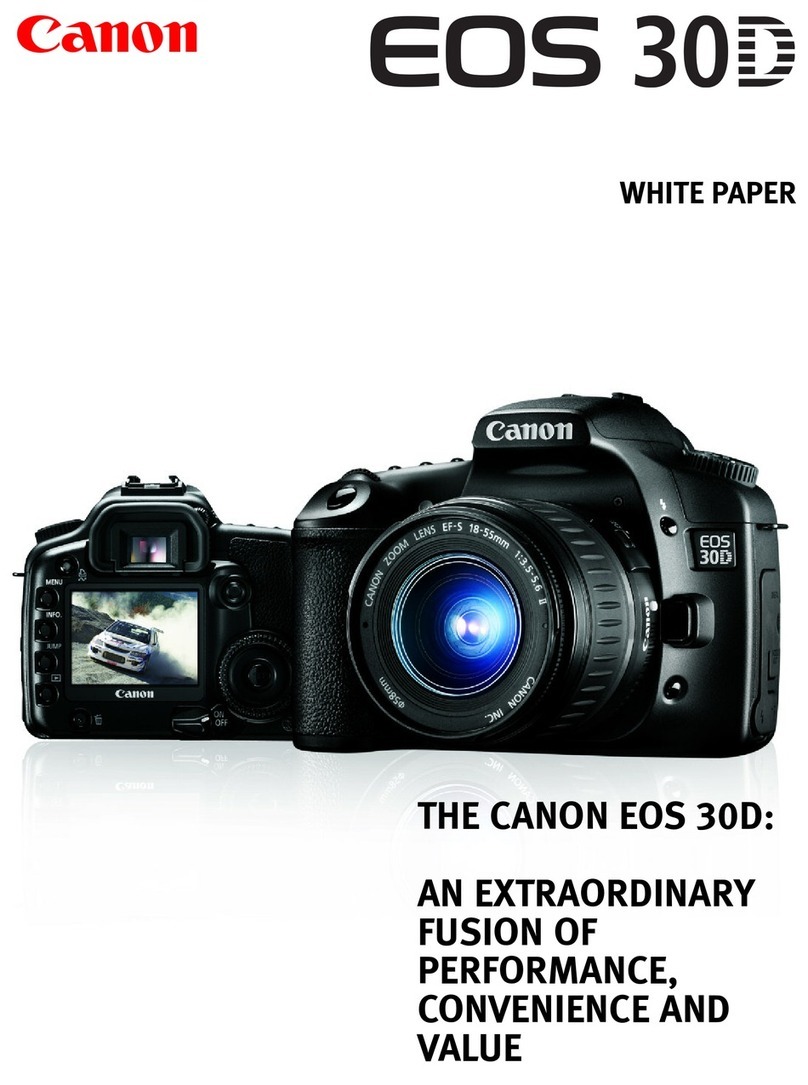 Canon EOS EOS 30D Quick reference guide