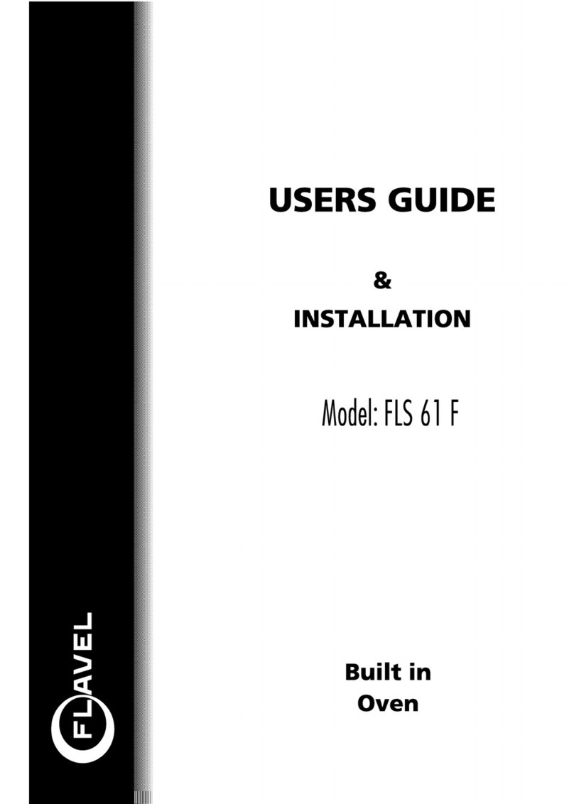 Flavel FLS 61 F User and installation guide