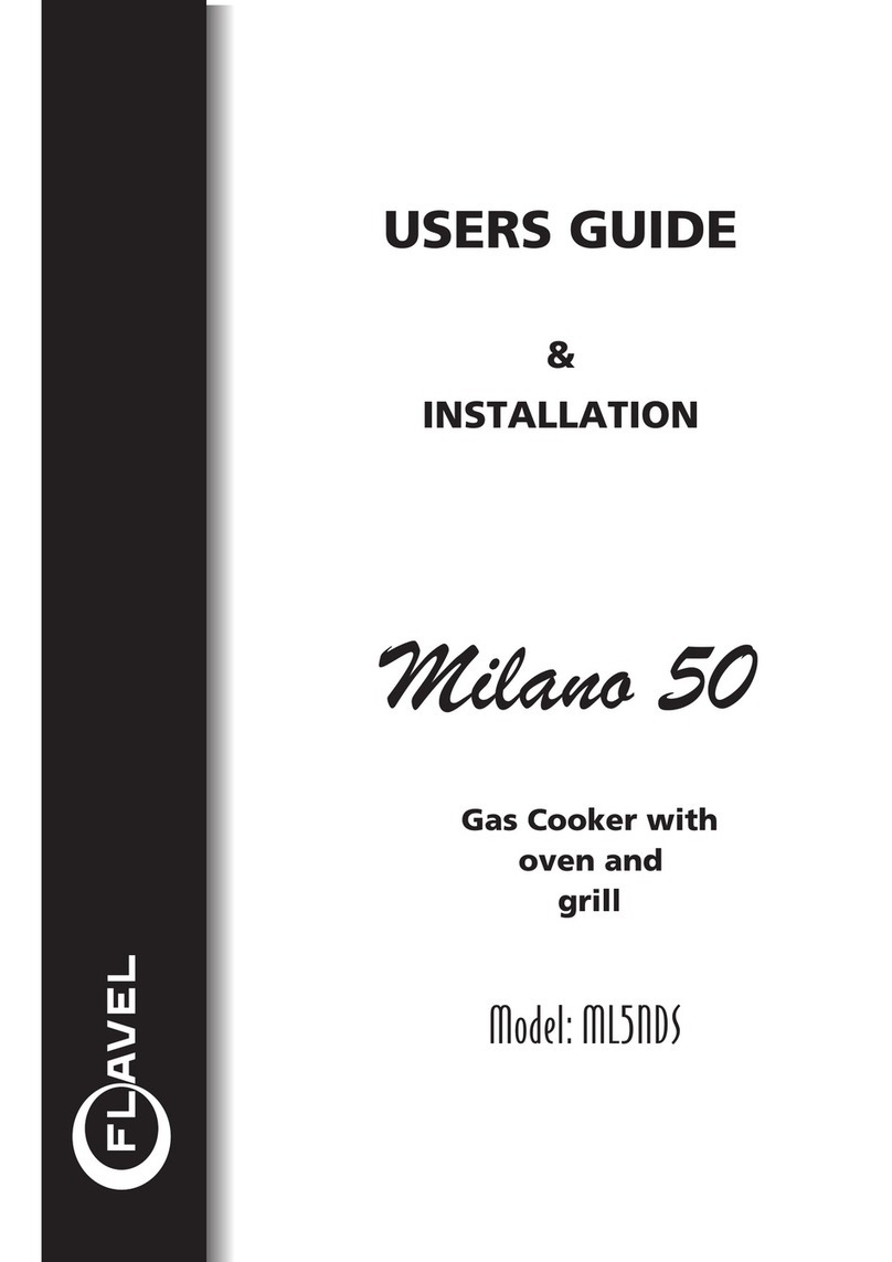 Flavel ML5NDS User giude & installation instructions