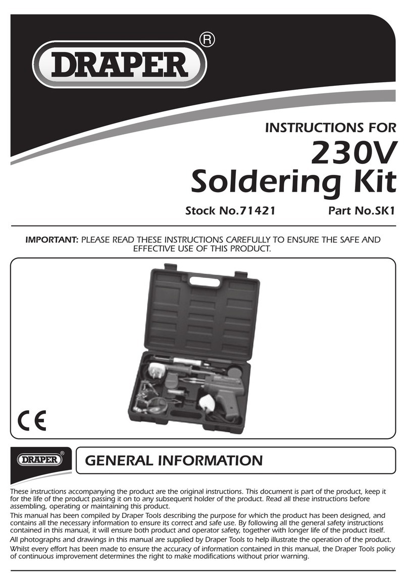 Draper SK1 instructions