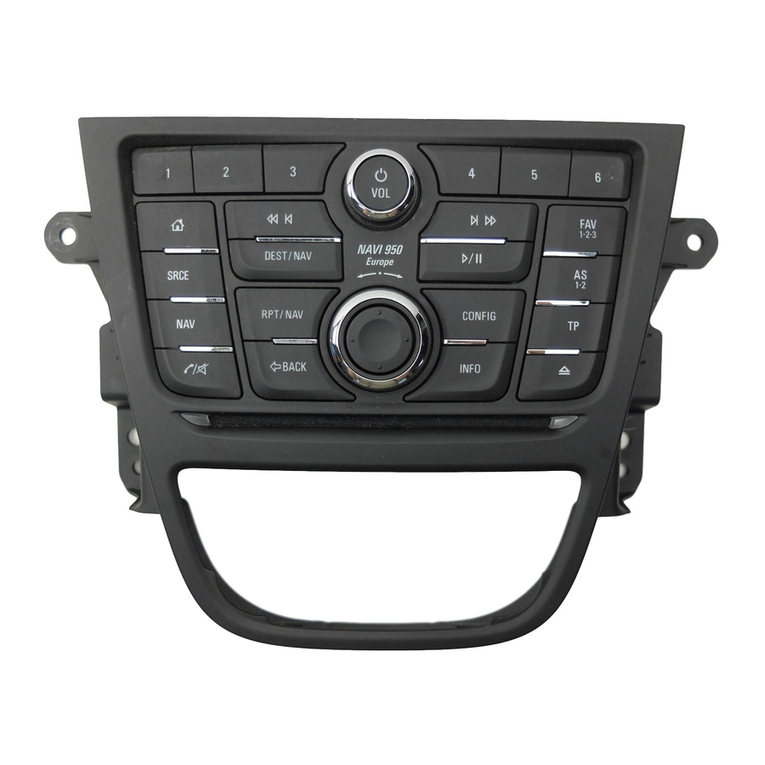 Vauxhall KTA-2723/5-VX-en Infotainment manual