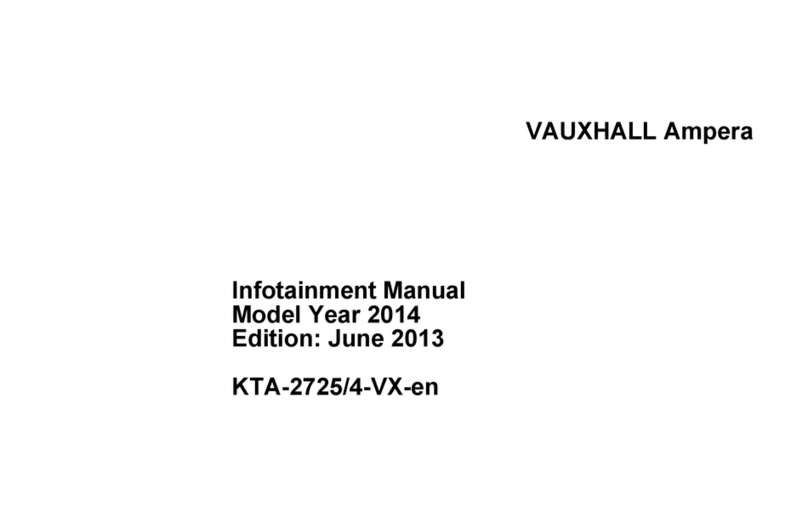 Vauxhall KTA-2725/4-VX-en Infotainment manual
