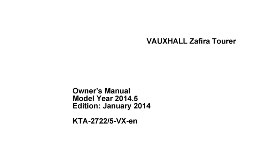 Vauxhall KTA-2722/5-VX-en owner's manual