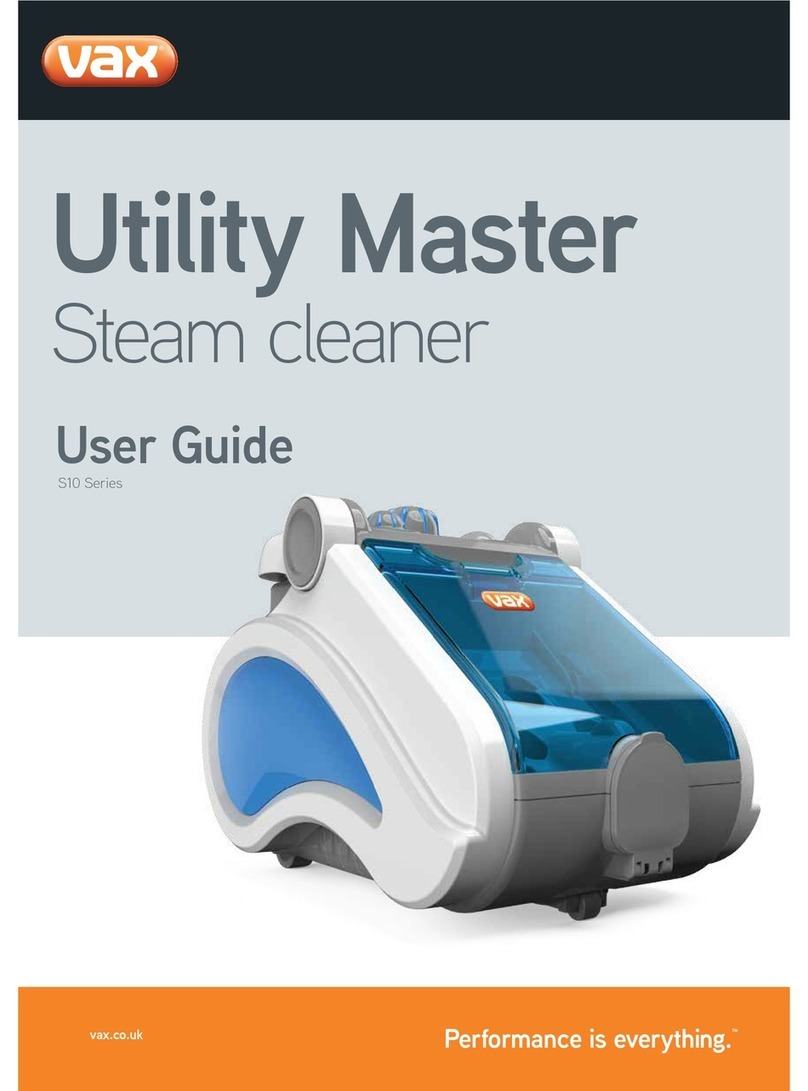Vax S10 Series User manual Vax S10 Series User manual