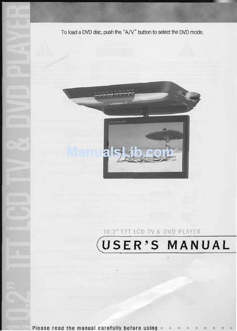 Farenheit 10.4" TFT LCD Ceiling Monitor user manual Farenheit 10.4" TFT LCD Ceiling Monitor user manual