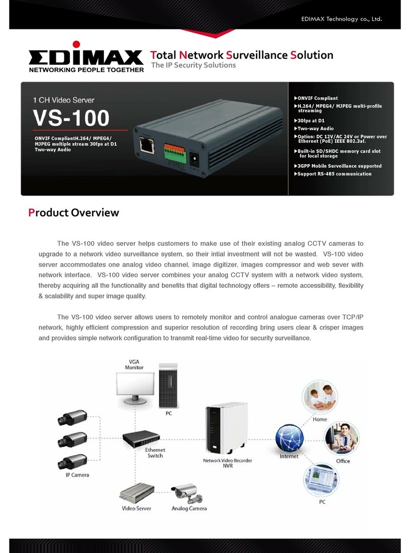 Edimax VS-100 Brochure & specs