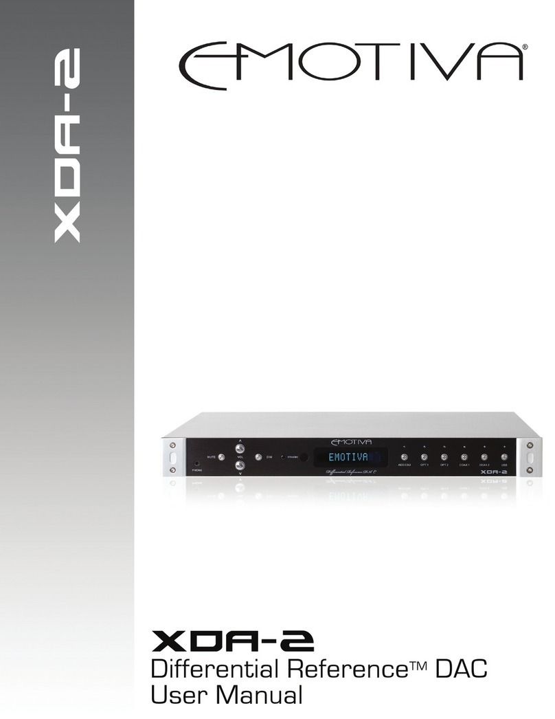 Emotiva XDA-2 user manual
