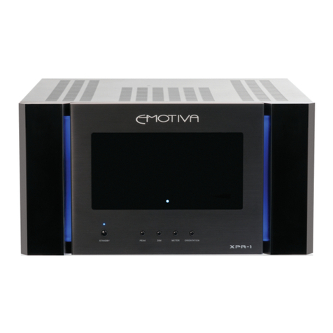 Emotiva XPR-1 user manual