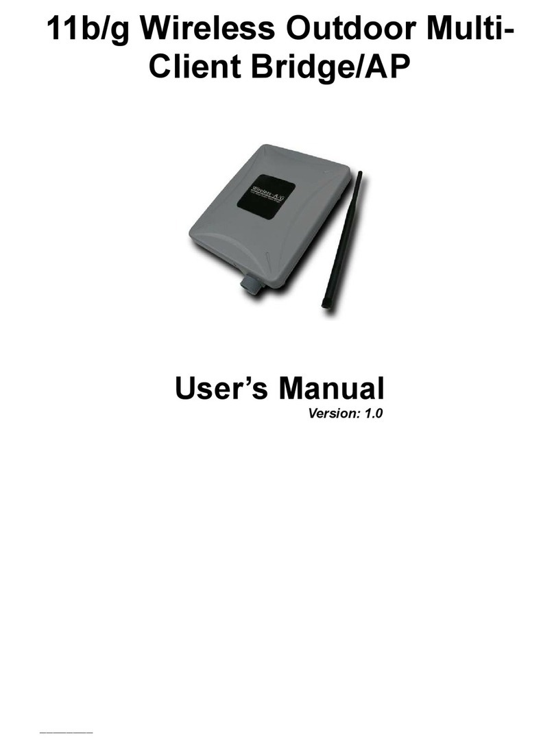 EnGenius 11b/g Wireless Outdoor Multi-Client... User manual