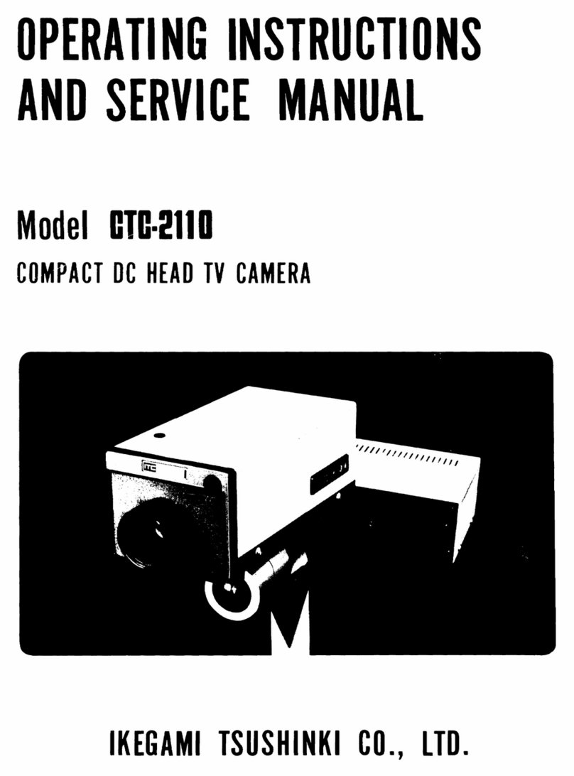 Ikegami CTC-2110 Operating instructions and service manual