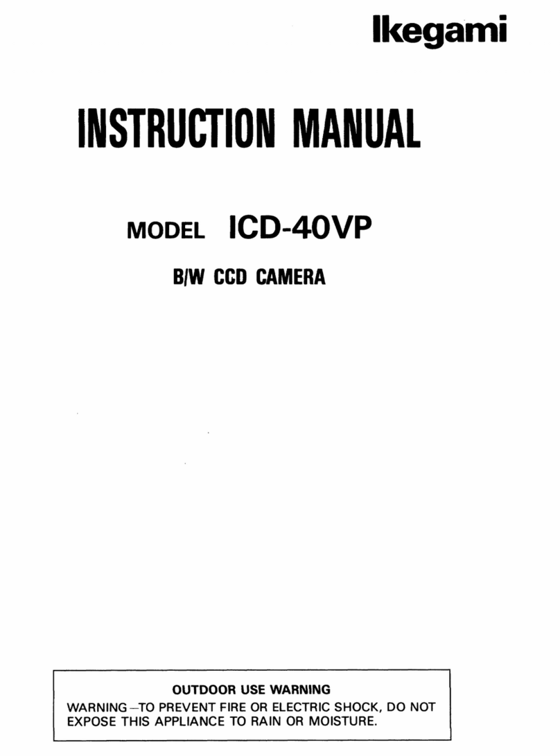 Ikegami ICD-40VP User manual