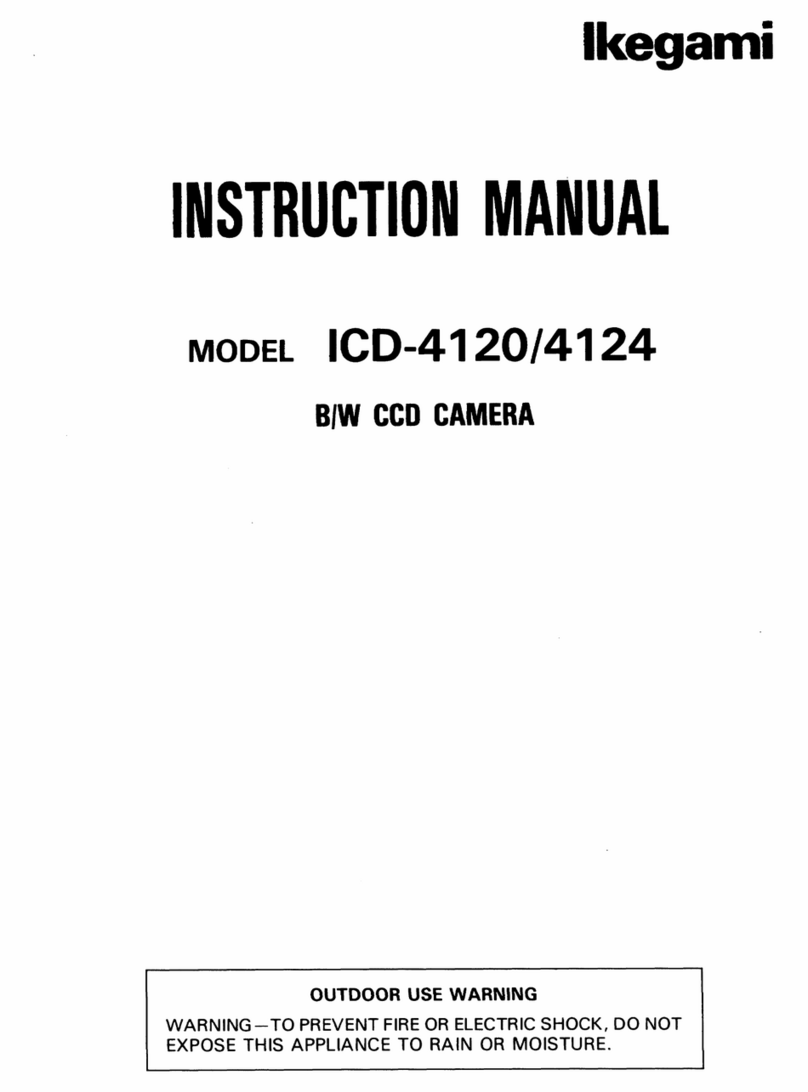 Ikegami ICD-4120 instruction manual