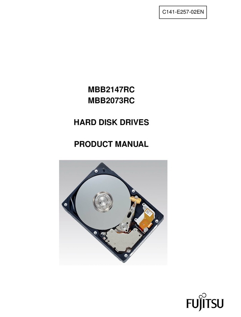 Fujitsu MBB2147RC SERIES product manual