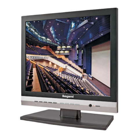 Ikegami CCTV COLOR MONITOR User manual