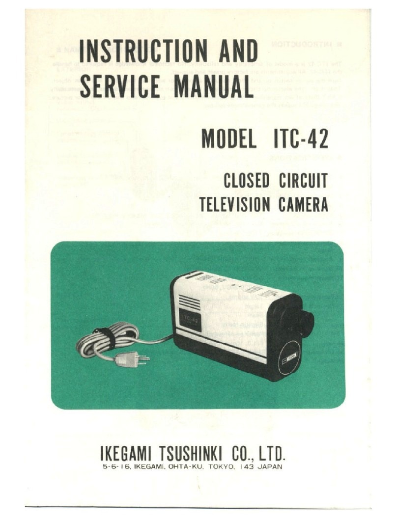 Ikegami ITC-42 Troubleshooting guide