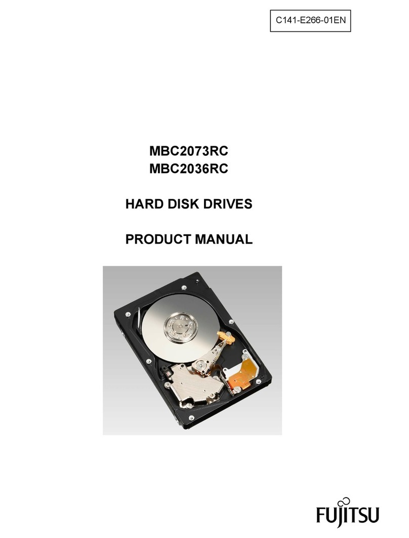 Fujitsu MBC2073RC SERIES User manual