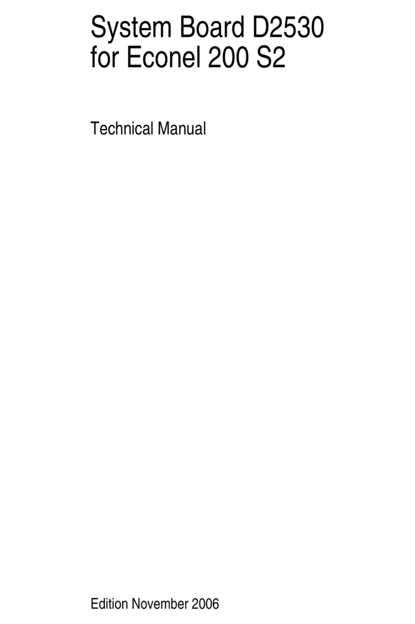 Fujitsu D2530 Technical manual