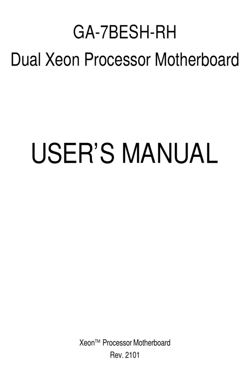 Gigabyte GA-7BESH-RH User manual