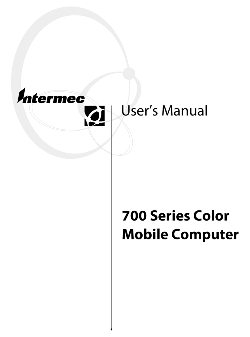 Intermec 700 Series User manual