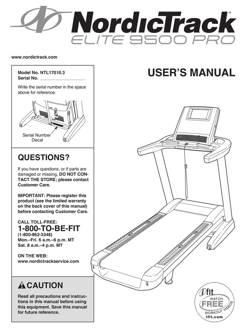 NordicTrack NTL17010.3 User manual