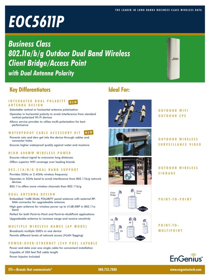 EnGenius EOC5611P Technical specifications EnGenius EOC5611P Technical specifications