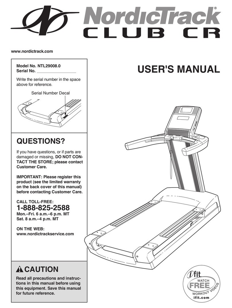 NordicTrack NTL29008.0 user manual