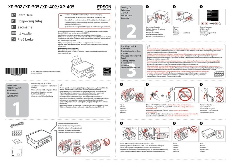 Epson XP-302 Instruction Manual