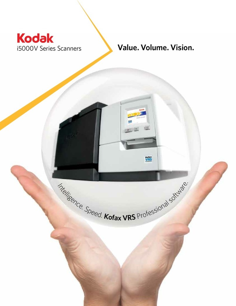 Kodak i5000V Series User manual