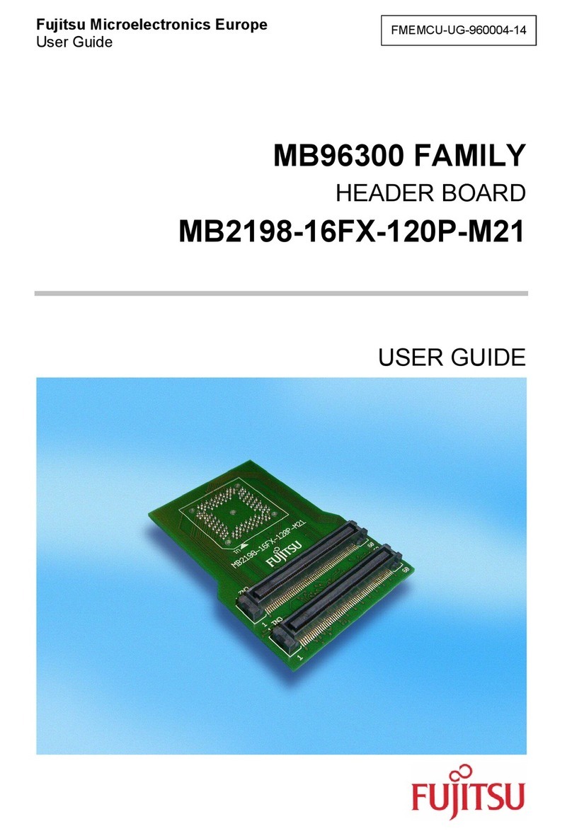 Fujitsu MB2198-16FX-120P-M21 user guide