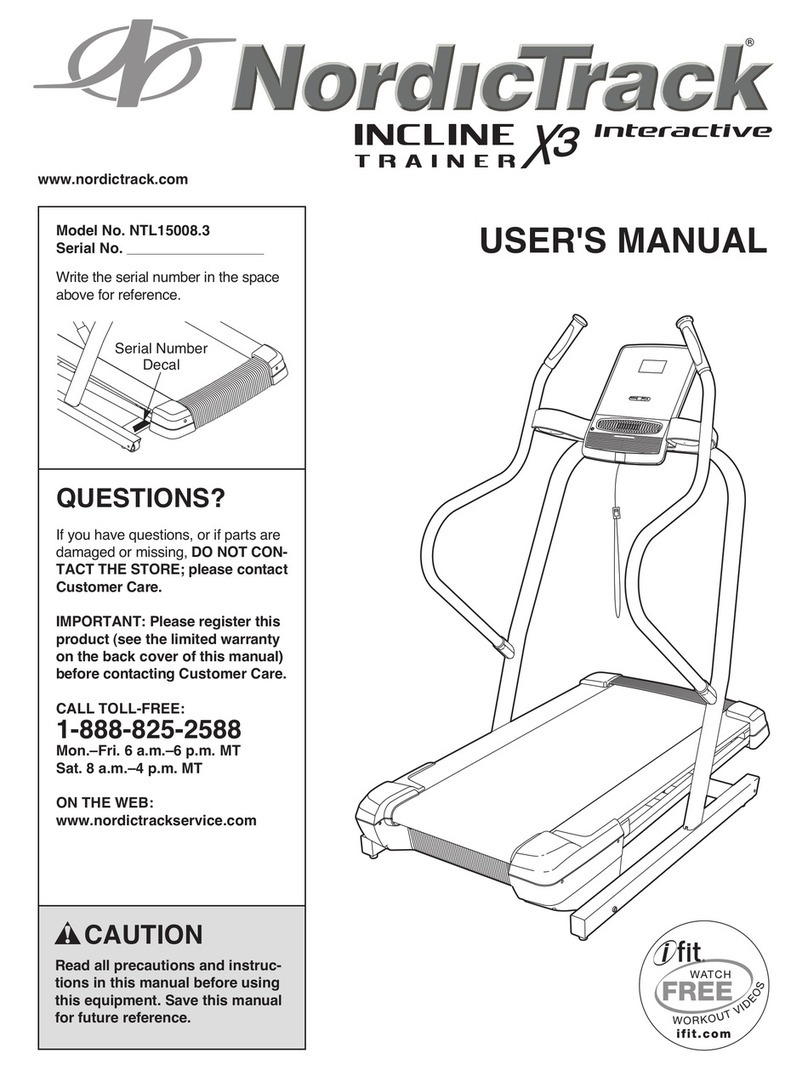 NordicTrack NTL15008.3 user manual