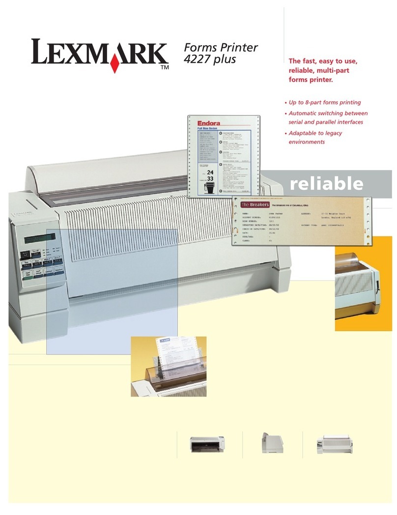 Lexmark 4227 PLUS User manual