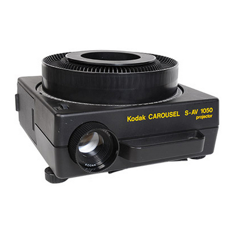 Kodak Carousel S-AV 1050 User manual