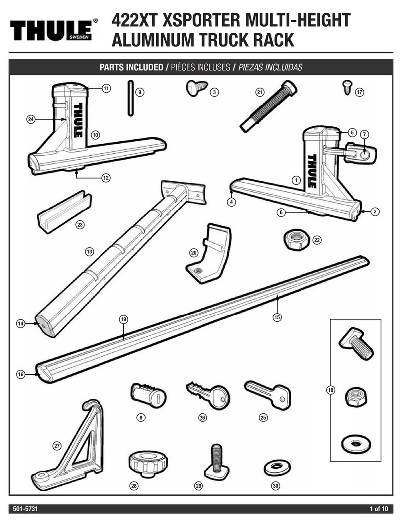 Thule 422XT XSPORTER user manual