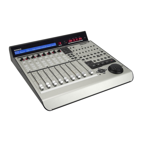 Mackie MCU Pro owner's manual