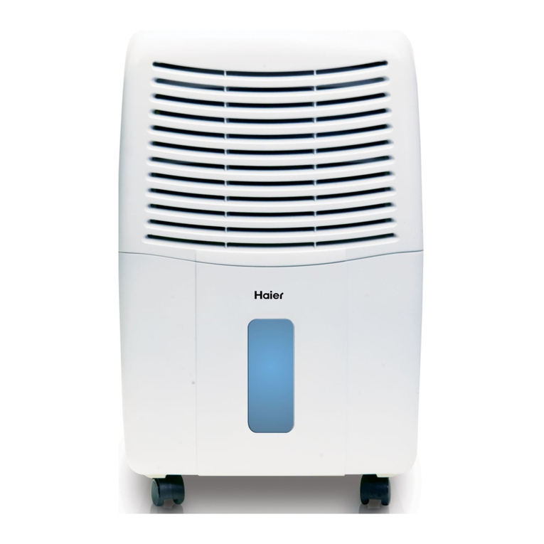 Haier DE45EM User manual