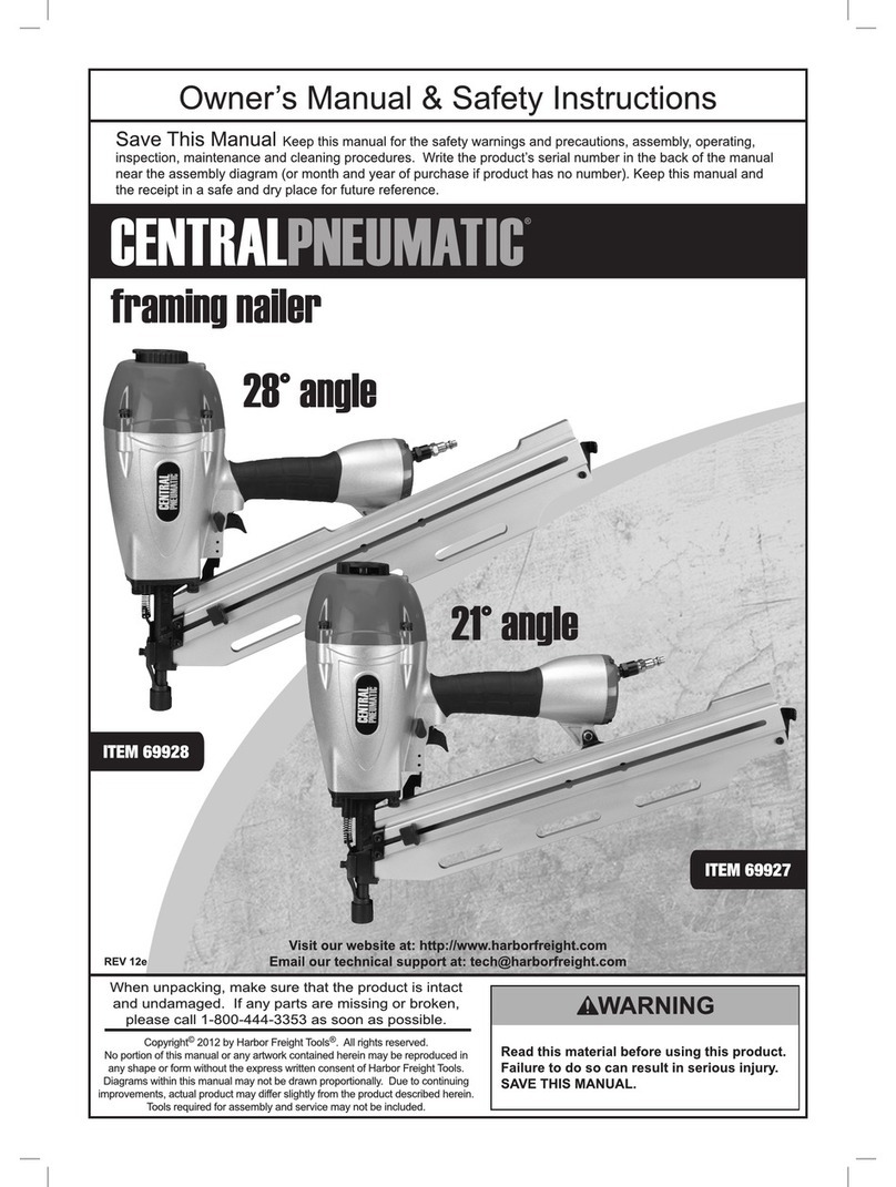 Central Pneumatic 69927 owner's manual