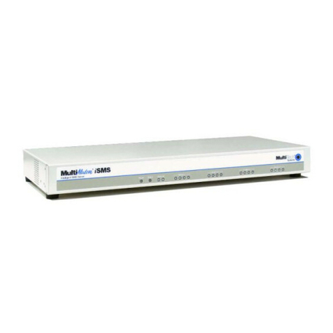 Multitech MultiModem iSMS SF100-G Service manual