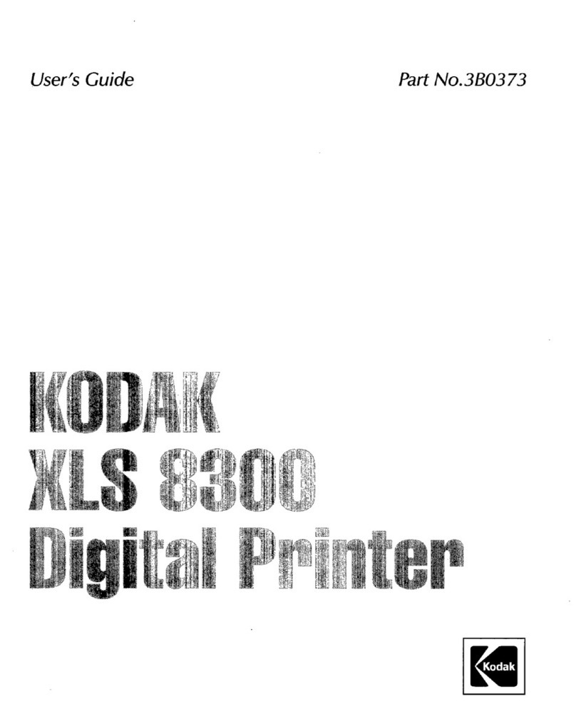 Kodak XLS 8300 User manual