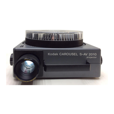 Kodak Carousel S-AV 2010 instruction manual