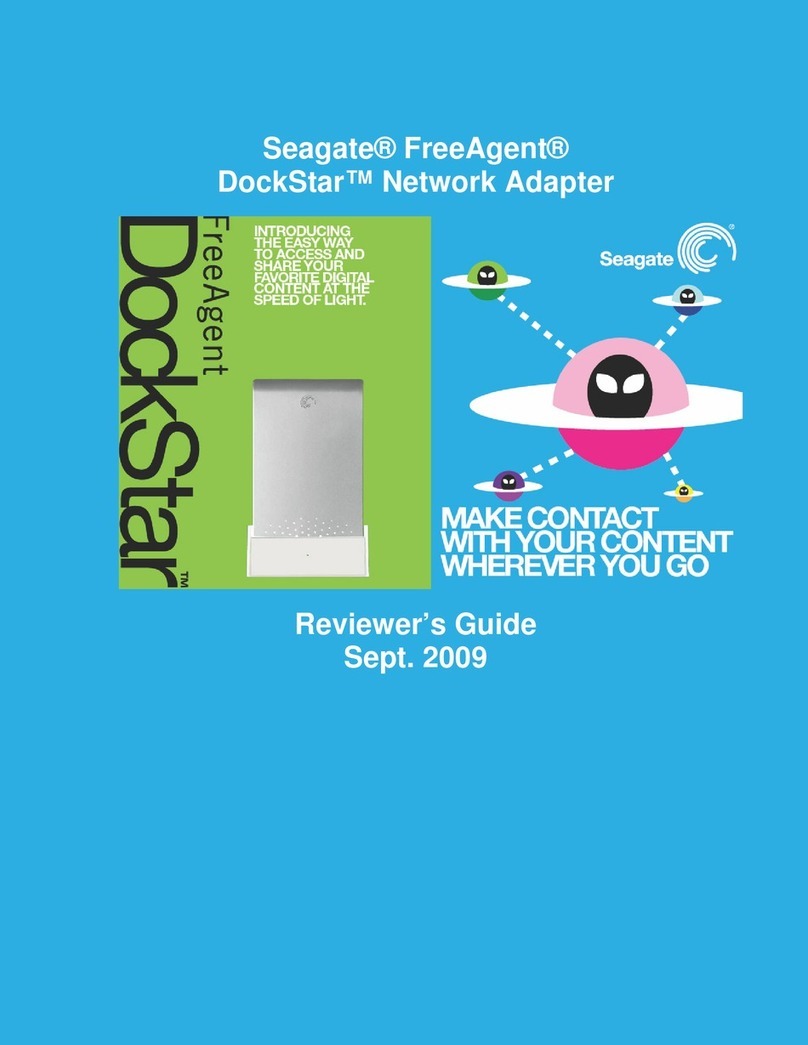 Seagate FreeAgent DockStar Reviewer's guide