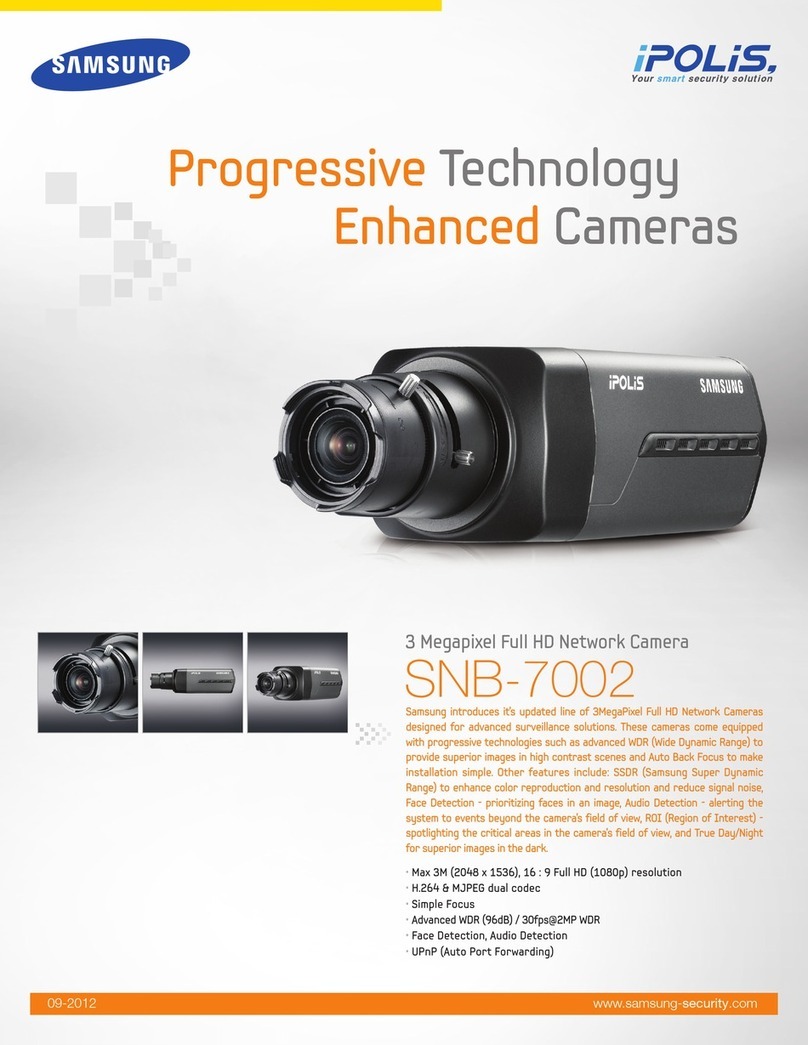 Samsung iPolis SNB-7002 Specifications