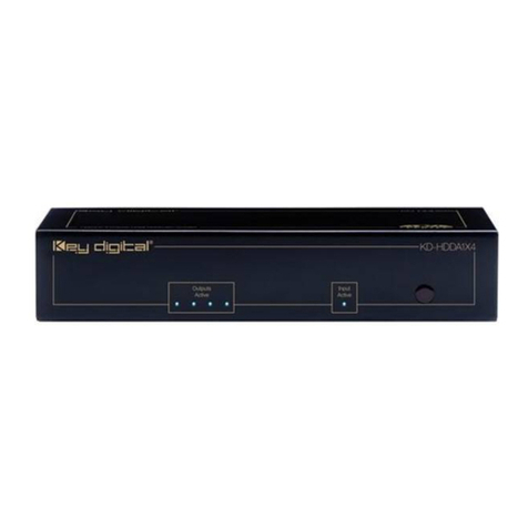 Key Digital Black Bull KD-HDRV2X1 User manual Key Digital Black Bull KD-HDRV2X1 User manual