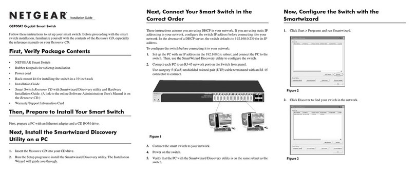 NETGEAR GS724AT - ProSafe Gigabit Smart Switch User manual