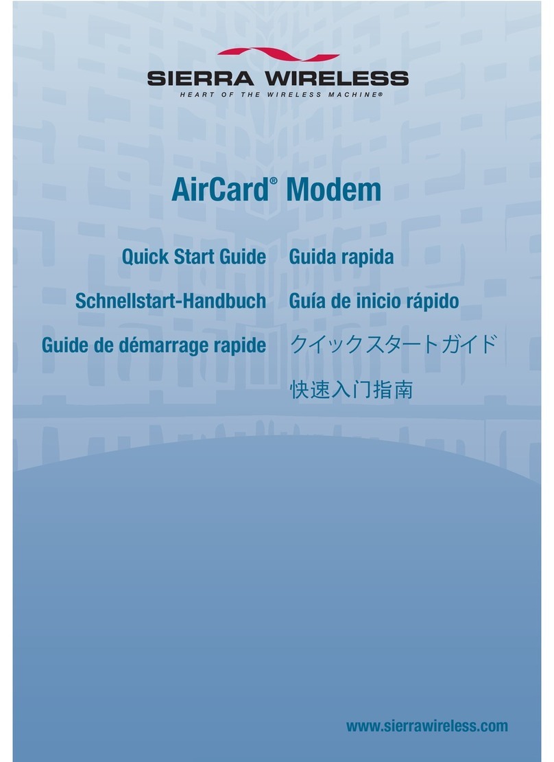 Sierra Wireless AirCard User manual
