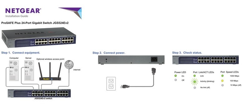 NETGEAR ProSAFE JGS524Ev2 installation guide